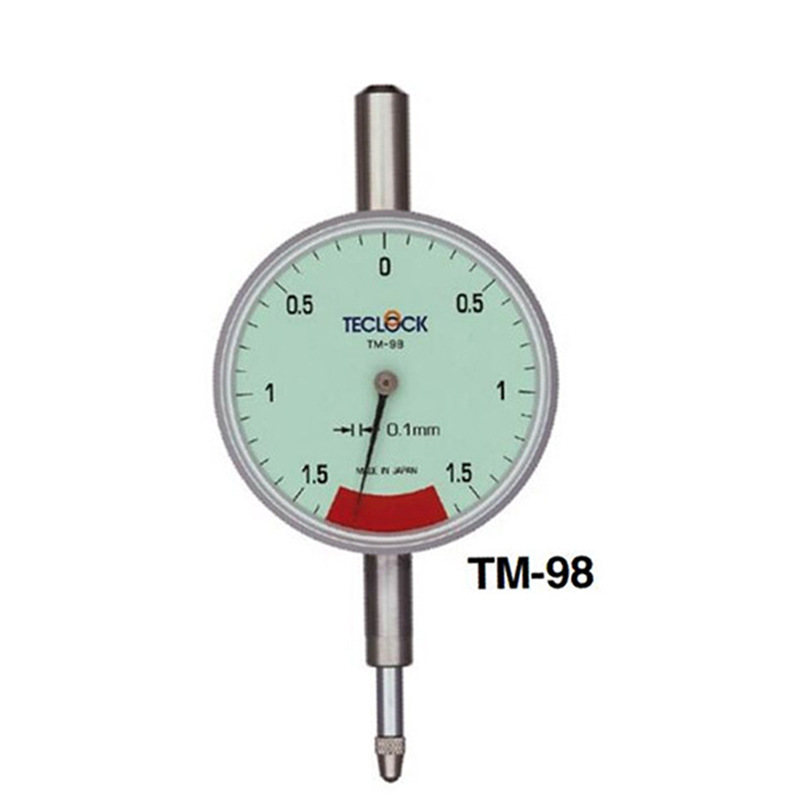 日本得樂(lè)TECLOCK百分表TM-98針盤式百分表高精度量表廠家直銷